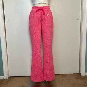 🆕 ATHLETIC WORKS Pink Super Soft Flare Joggers ~ Small (4-6)